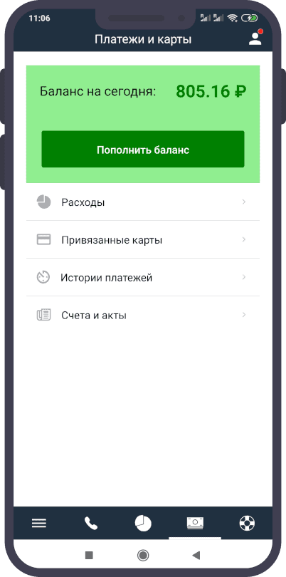Баланс 8800